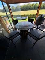 Max Verstappen Sta tafel met 4 krukken., Huis en Inrichting, Ophalen, Zo goed als nieuw