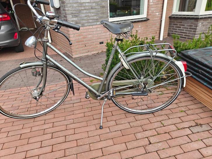 Oude Gazelle superieur (oma) fiets, Fietsen en Brommers, Fietsen | Dames | Omafietsen, Gebruikt, 53 tot 56 cm, Handrem, Versnellingen