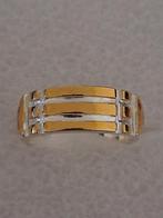 Atlantis ring met goud omlaag-- 8 mm breed --, Sieraden, Tassen en Uiterlijk, Ringen, Verzenden, Zo goed als nieuw, 17 tot 18