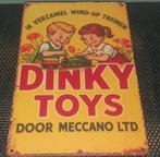Wandbord Dinky Toys - 30x20 cm, Ophalen of Verzenden, Nieuw, Reclamebord