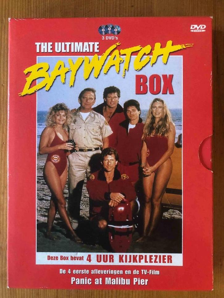 Baywatch box (3dvds), Cd's en Dvd's, Dvd's | Tv en Series, Gebruikt, Komedie, Alle leeftijden, Ophalen of Verzenden