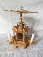 Vintage houten kerstpiramide vitage houten kerstcarosel, Gebruikt, Onbekend, Ophalen of Verzenden, Onbekend