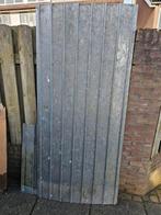 Zinken golfplaten zie omschrijving, Ophalen of Verzenden, Zwart, 15 m² of meer, Golfplaat