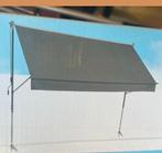 Balkon klem zonnescherm 1.50m bijna gratis, Ophalen, Zo goed als nieuw