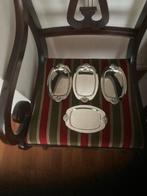 4 Vintage Vleesschaaltjes - 17x11 cm, Ophalen of Verzenden