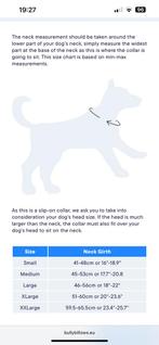 BullyBillows slip on halsband Medium 5 cm breed, Ophalen of Verzenden, Nieuw