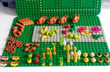 Lego friends eten drinken ijsjes appels enz beschikbaar voor biedingen