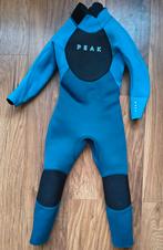Peak kinder wetsuit 3/2 ong 6-7 jaar, blauw/zwart, Wetsuit, Kind, Ophalen of Verzenden, Zo goed als nieuw