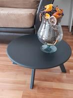 Salontafel metaal., Ophalen, 50 tot 100 cm, Rond, 50 tot 100 cm