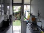 hanglamp met kristal, Huis en Inrichting, Lampen | Hanglampen, Ophalen, Zo goed als nieuw, Glas, 75 cm of meer