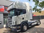 Scania R124-420 Topline optiecruise low km 673532 clean chas, Automaat, Achterwielaandrijving, Scania, Wit