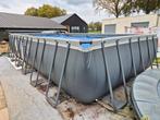 Intex XTR Ultra Zwembad 732x366x132cm + toebehoren, Tuin en Terras, Zwembaden, 300 cm of meer, Zo goed als nieuw, Rechthoekig