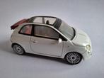 FIAT 500C in wit Cabriolet met open dak van Mondo Motors, Hobby en Vrije tijd, Modelauto's | 1:43, Ophalen of Verzenden, Nieuw