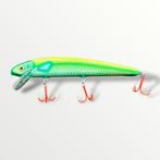 The Mari 8” custom gespoten en UV treble #2 afgehaakt, Haak, Purmerend, Maimarcrankbaits, Nieuw