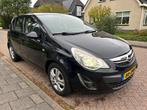 Opel Corsa 1.2-16V Rhythm 86PK 5 deurs NL AUTO NAP! Navi l C, Voorwielaandrijving, Euro 5, Gebruikt, Zwart