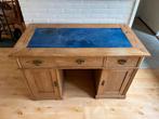 Te Koop : Antiek Grenen Secretaire Schrijfbureau Hout, Huis en Inrichting, Ophalen, Gebruikt