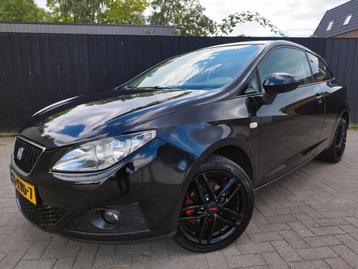 Seat Ibiza 1.4 63KW 3-DRS 2008 2009 Zwart APK  beschikbaar voor biedingen