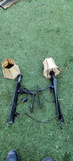 wandlamp set van 2, Ophalen, Gebruikt, Metaal