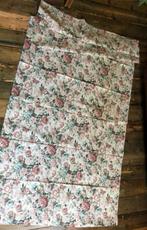 Stuk ex-gordijn met print van rozen, Nieuw, Ophalen of Verzenden, 30 tot 120 cm, Katoen