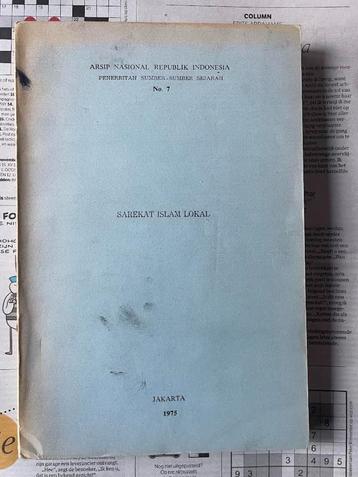 De Sarekat Islam in de diverse residenties op Java beschikbaar voor biedingen