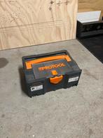 Protool Gereedschapskist - Zo goed als nieuw, Ophalen of Verzenden, Gevuld, Zo goed als nieuw