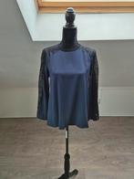 Donker blauwe blouse. S, Zara, Zo goed als nieuw, Maat 36 (S), Verzenden