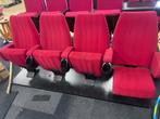 9 mooie biiscoop stoelen., Huis en Inrichting, Ophalen, Gebruikt, Overige maten, Stof
