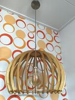 Lucide hanglamp Bounde, grote Deens designlamp, licht hout, Ophalen of Verzenden, Zo goed als nieuw, Hout, 50 tot 75 cm