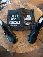 Dr. Martens Jadon – Zwarte Leren Platform Boots maat 40,, Ophalen of Verzenden, Nieuw, Zwart, Boots