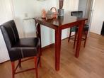 bartafel en 2 barstoelen, Ophalen, Gebruikt