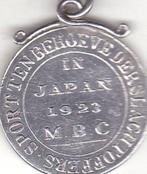JAPAN 1923 M.B.C. SPORT TEN BEHOEVE DER SLACHTOFFERS, Postzegels en Munten, Penningen en Medailles, Verzenden, Overige materialen