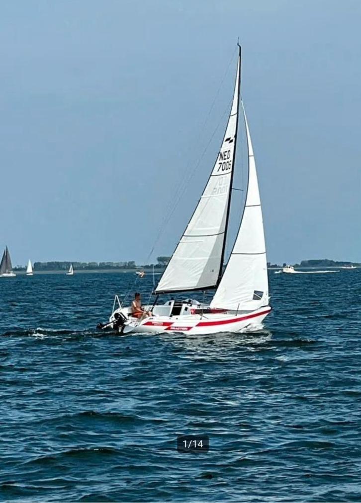 DEHLER SPRINTA SPORT ZEILBOOT, Watersport en Boten, Kajuitzeilboten en Zeiljachten, Gebruikt, Tour-wedstrijdjacht, Polyester, 6 tot 9 meter