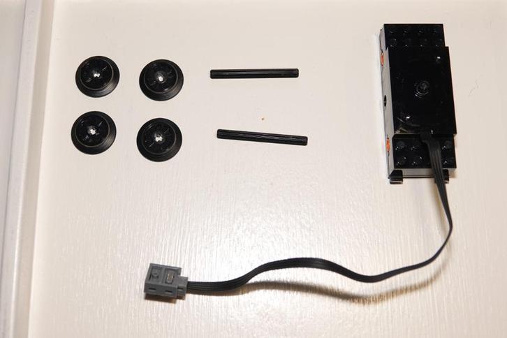 Lego Technic Treinmotor 88002 Power Functions, Kinderen en Baby's, Speelgoed | Duplo en Lego, Gebruikt, Lego, Losse stenen, Ophalen of Verzenden