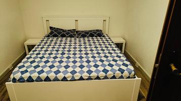 Ikea bed 160*200 cm with Mattress (SONGESAND Bed )