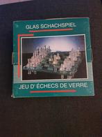 Schaakspel van glas, Hobby en Vrije tijd, Een of twee spelers, Ophalen, Nieuw