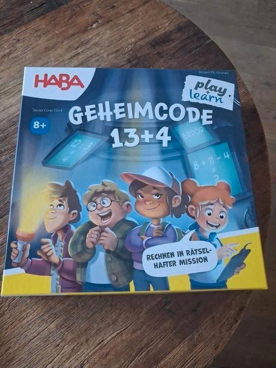 Haba 13+4, Hobby en Vrije tijd, Gezelschapsspellen | Bordspellen, Zo goed als nieuw, Ophalen of Verzenden