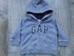 Gap vest grijs maat 74 fleece vestje, Truitje of Vestje, Ophalen of Verzenden, Zo goed als nieuw, GAP