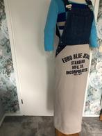 Nieuwe jeans salopetjurk van Boomtown mt L 40 Blauw/zandkl., Maat 38/40 (M), Beige, Nieuw, Ophalen of Verzenden