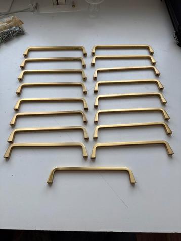 17x Viefe Este Handgrepen Messing/Goud 160mm beschikbaar voor biedingen