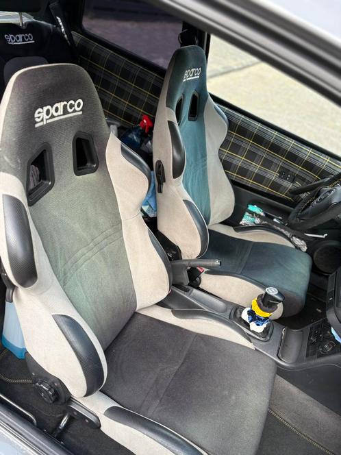 Sparco kuipstoelen passend in seat arosa en vw lupo, Auto-onderdelen, Interieur en Bekleding, Seat, Gebruikt, Ophalen
