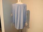 Marccain fijn tuniek gestreept elastische wijde hals N4/40, Kleding | Dames, Blouses en Tunieken, Maat 38/40 (M), Zo goed als nieuw