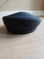 Blauwe zomerdop / hoed  57 cm binnenmaat, Ophalen of Verzenden, Zo goed als nieuw, 56 of 57 cm (M, 7 of 7⅛ inch), Hoed