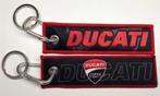 Ducati Corse stoffen sleutelhanger patch #1, Verzenden, Nieuw