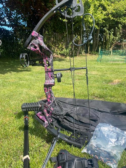 Junior compound boog Topoint M3, Sport en Fitness, Handboogschieten, Zo goed als nieuw, Ophalen of Verzenden