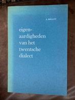 Twentsche Dialect - A. Ballot, Boeken, Ophalen of Verzenden, Gelezen, Overijssel