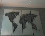 Mooi schilderij - Wereldkaart - 165x100cm, Ophalen, Zo goed als nieuw
