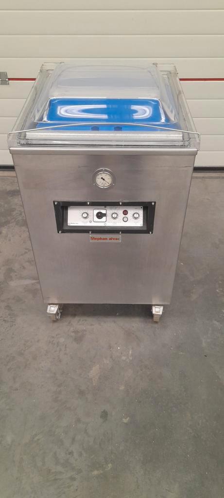STEPHAN ALVAC VACUUMMACHINE SLAGERIJ HORECA KAASWINKEL, Witgoed en Apparatuur, Contactgrills, Zo goed als nieuw, Ophalen