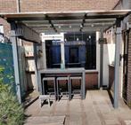 Overkapping pergola met polycarbonaat platen en doek, Ophalen of Verzenden, Veranda