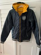 WE Winterjas, reversible, zwart/geel, mt. 170-176 (nieuw!), Nieuw, Ophalen of Verzenden, Jas, Jongen