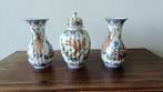 FG Ceramiche Artistiche Kaststel Italië set van 3 vazen, Ophalen